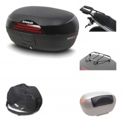 Rear trunk + mounting hardware + accessories  SH46 SH 46 NEW MODEL