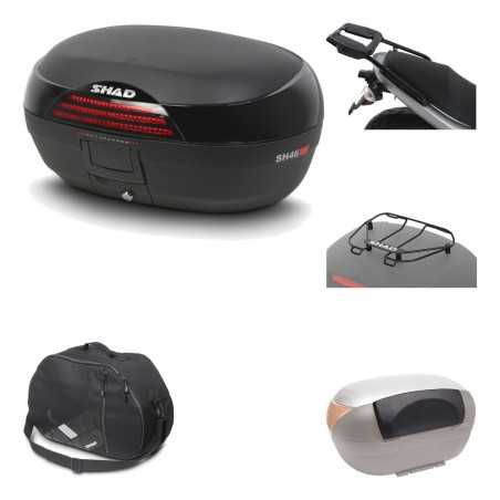 SHAD Baul trasero + herraje montaje accesorios SH46 SH 46 NEW MODEL KIT-183183