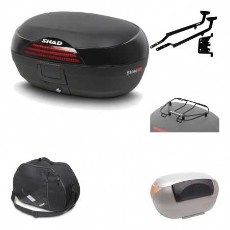 SHAD Baul trasero + herraje montaje accesorios SH46 SH 46 NEW MODEL KIT-183583