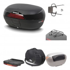 Rear trunk + mounting hardware + accessories  SH46 SH 46 NEW MODEL