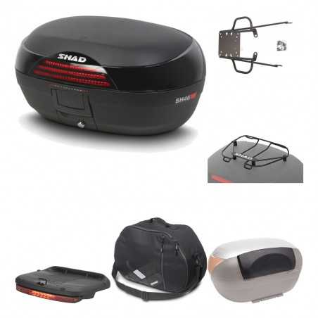 SHAD Baul trasero + herraje montaje accesorios SH46 SH 46 NEW MODEL KIT-183384