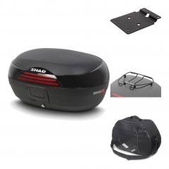 Rear trunk + mounting hardware + accessories  SH46 SH 46 NEW MODEL