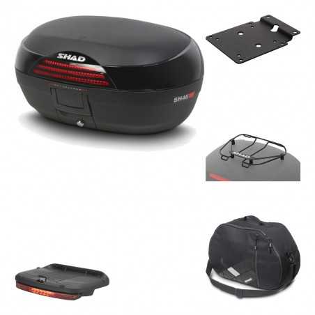 SHAD Baul trasero + herraje montaje accesorios SH46 SH 46 NEW MODEL KIT-183484