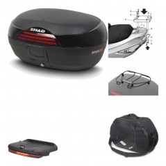 Rear trunk + mounting hardware + accessories  SH46 SH 46 NEW MODEL