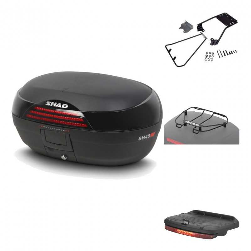 SHAD Baul trasero + herraje montaje accesorios SH46 SH 46 NEW MODEL KIT-183386