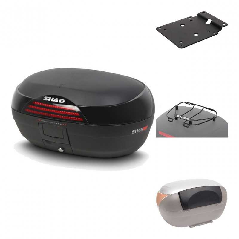 SHAD Baul trasero + herraje montaje accesorios SH46 SH 46 NEW MODEL KIT-183485