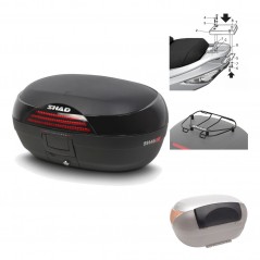 Rear trunk + mounting hardware + accessories  SH46 SH 46 NEW MODEL