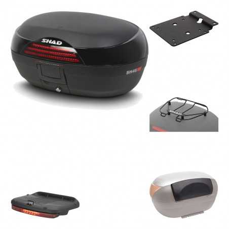 SHAD Baul trasero + herraje montaje accesorios SH46 SH 46 NEW MODEL KIT-183486