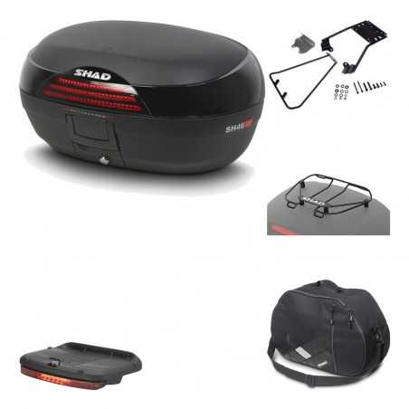 SHAD Baul trasero + herraje montaje accesorios SH46 SH 46 NEW MODEL KIT-183388