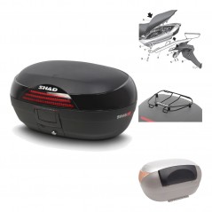 Rear trunk + mounting hardware + accessories  SH46 SH 46 NEW MODEL