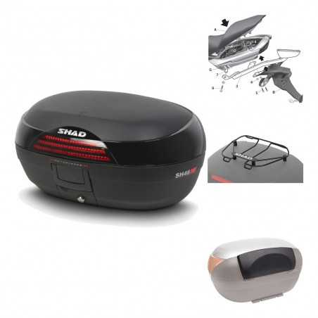 SHAD Baul trasero + herraje montaje accesorios SH46 SH 46 NEW MODEL KIT-183189
