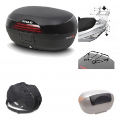 Rear trunk + mounting hardware + accessories  SH46 SH 46 NEW MODEL