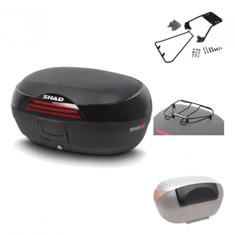 SHAD Baul trasero + herraje montaje accesorios SH46 SH 46 NEW MODEL KIT-183389