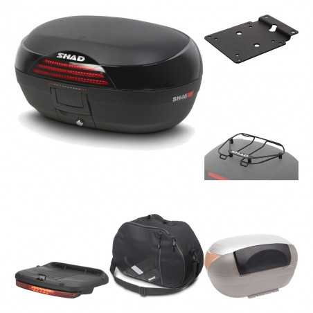 SHAD Baul trasero + herraje montaje accesorios SH46 SH 46 NEW MODEL KIT-183488