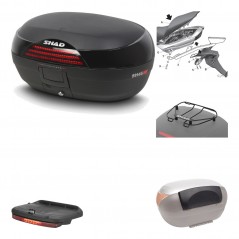 Rear trunk + mounting hardware + accessories  SH46 SH 46 NEW MODEL