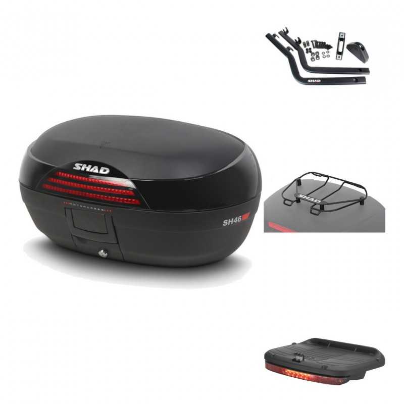 SHAD Baul trasero + herraje montaje accesorios SH46 SH 46 NEW MODEL KIT-183290