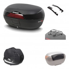 Rear trunk + mounting hardware + accessories  SH46 SH 46 NEW MODEL
