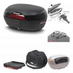 Rear trunk + mounting hardware + accessories  SH46 SH 46 NEW MODEL