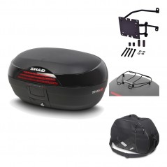 Rear trunk + mounting hardware + accessories  SH46 SH 46 NEW MODEL