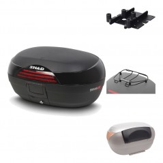 Rear trunk + mounting hardware + accessories  SH46 SH 46 NEW MODEL