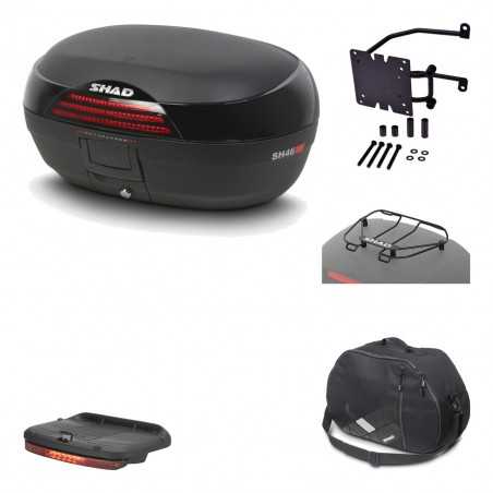 SHAD Baul trasero + herraje montaje accesorios SH46 SH 46 NEW MODEL KIT-183492