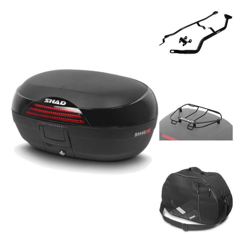 Rear trunk + mounting hardware + accessories  SH46 SH 46 NEW MODEL