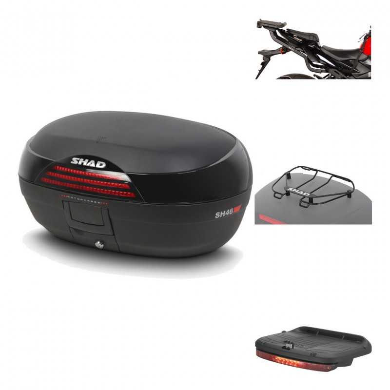 SHAD Baul trasero + herraje montaje accesorios SH46 SH 46 NEW MODEL KIT-183394