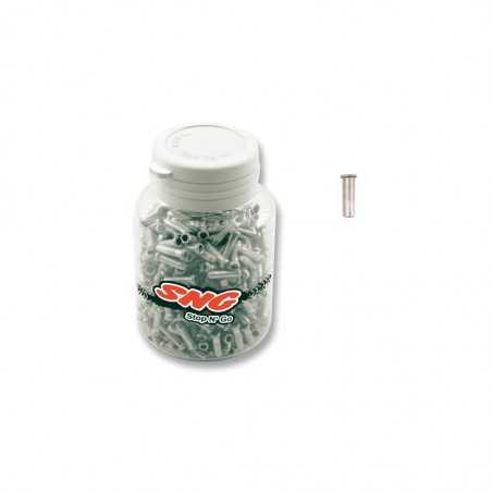 ALHONGA Terminal final sirga sierga cable normal (bote de 500 u) ATN