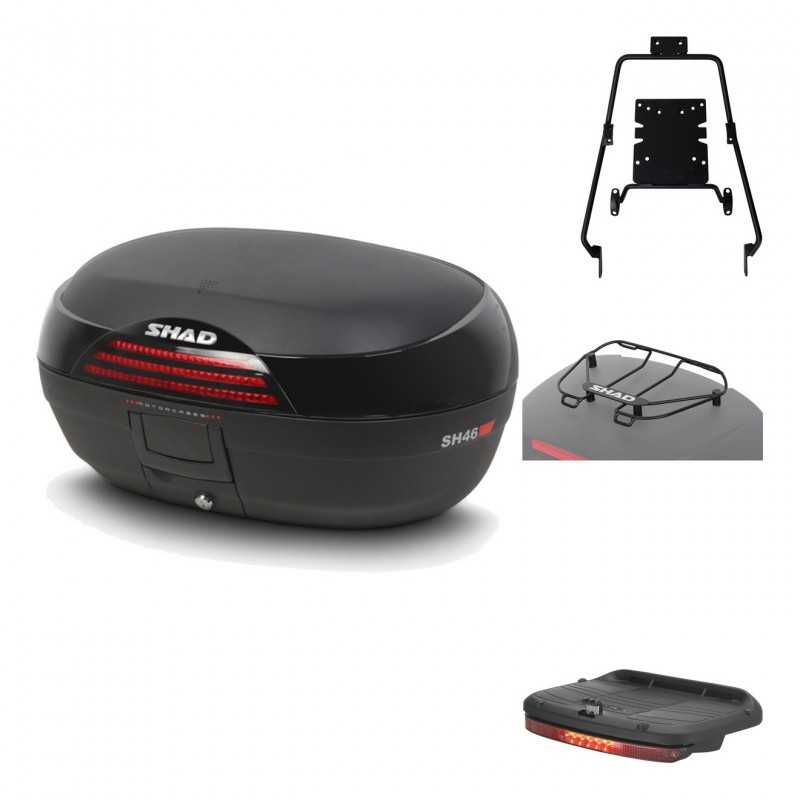 SHAD Baul trasero + herraje montaje accesorios SH46 SH 46 NEW MODEL KIT-183594