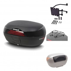 Rear trunk + mounting hardware + accessories  SH46 SH 46 NEW MODEL