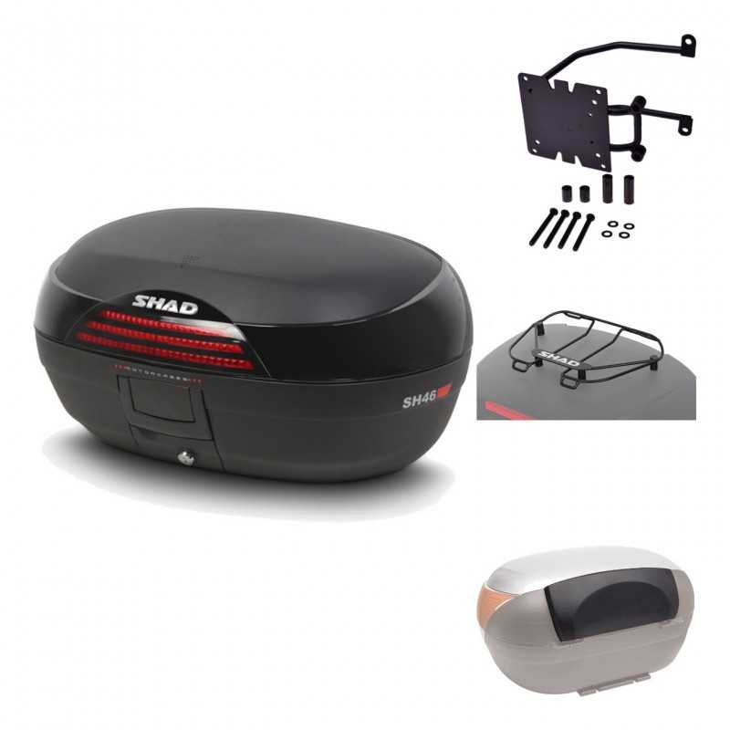 Rear trunk + mounting hardware + accessories  SH46 SH 46 NEW MODEL