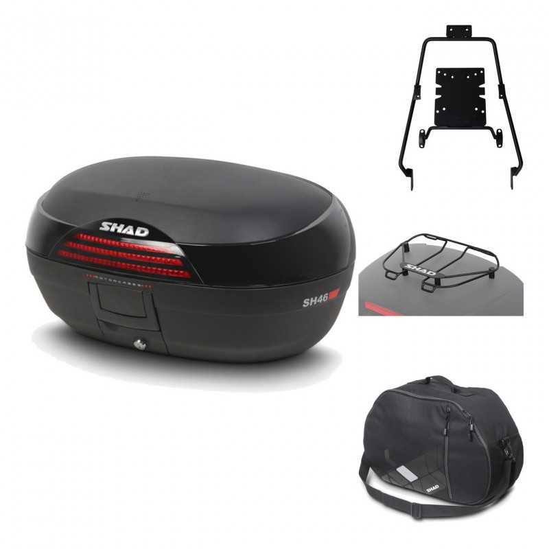 SHAD Baul trasero + herraje montaje accesorios SH46 SH 46 NEW MODEL KIT-183595