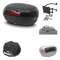Rear trunk + mounting hardware + accessories  SH46 SH 46 NEW MODEL