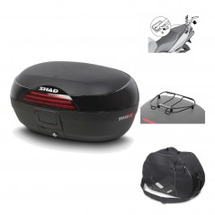 Rear trunk + mounting hardware + accessories  SH46 SH 46 NEW MODEL