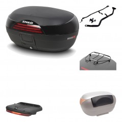 Rear trunk + mounting hardware + accessories  SH46 SH 46 NEW MODEL