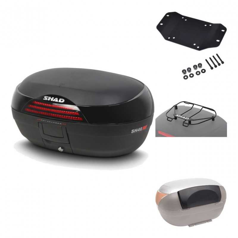 Rear trunk + mounting hardware + accessories  SH46 SH 46 NEW MODEL