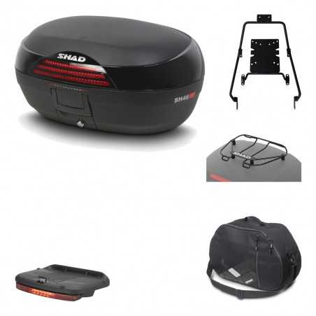 SHAD Baul trasero + herraje montaje accesorios SH46 SH 46 NEW MODEL KIT-183596