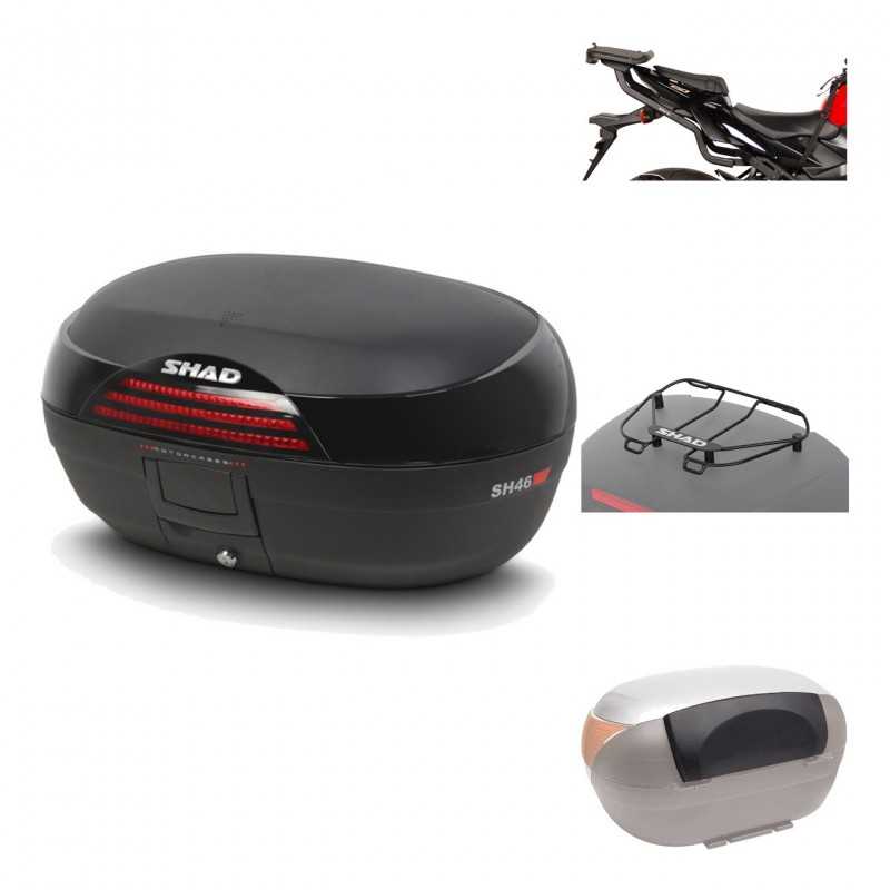 Rear trunk + mounting hardware + accessories  SH46 SH 46 NEW MODEL