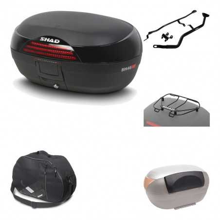 SHAD Baul trasero + herraje montaje accesorios SH46 SH 46 NEW MODEL KIT-183247