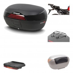 Rear trunk + mounting hardware + accessories  SH46 SH 46 NEW MODEL