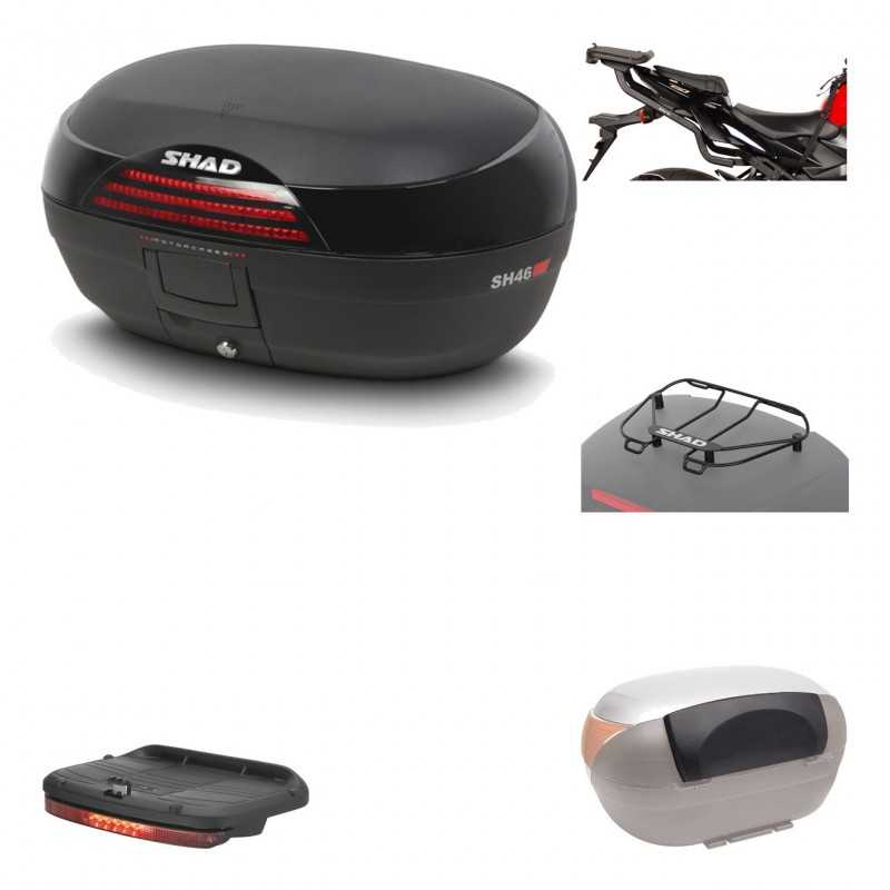 Rear trunk + mounting hardware + accessories  SH46 SH 46 NEW MODEL