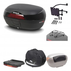 Rear trunk + mounting hardware + accessories  SH46 SH 46 NEW MODEL