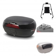 Rear trunk + mounting hardware + accessories  SH46 SH 46 NEW MODEL