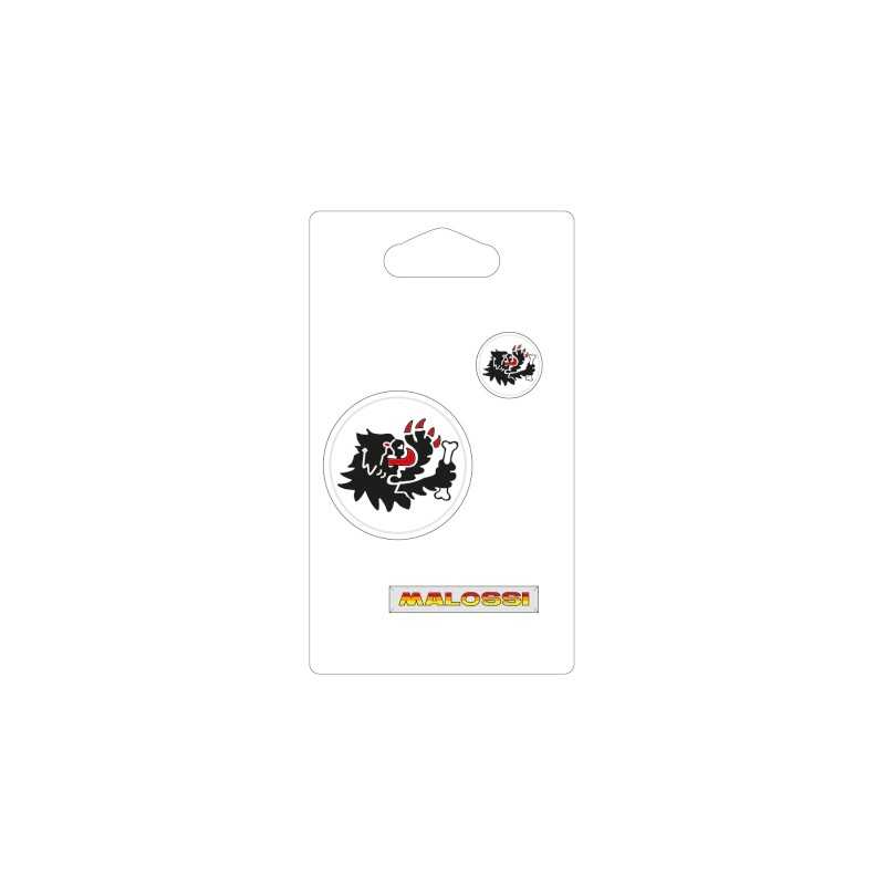MALOSSI Kit adhesivos pegatinas PVC fondo blanco 3311497 61129