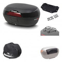 Rear trunk + mounting hardware + accessories  SH46 SH 46 NEW MODEL