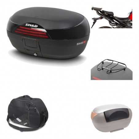 SHAD Baul trasero + herraje montaje accesorios SH46 SH 46 NEW MODEL KIT-183399