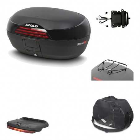 SHAD Baul trasero + herraje montaje accesorios SH46 SH 46 NEW MODEL KIT-183348