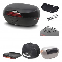 Rear trunk + mounting hardware + accessories  SH46 SH 46 NEW MODEL