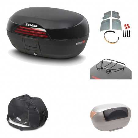 SHAD Baul trasero + herraje montaje accesorios SH46 SH 46 NEW MODEL KIT-183551