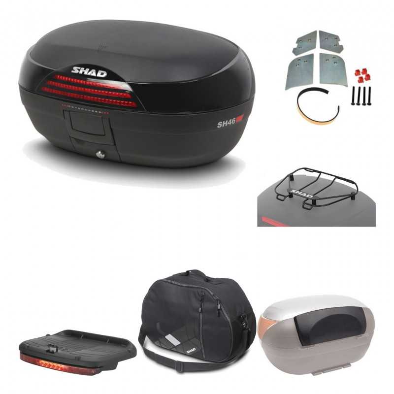 SHAD Baul trasero + herraje montaje accesorios SH46 SH 46 NEW MODEL KIT-183552